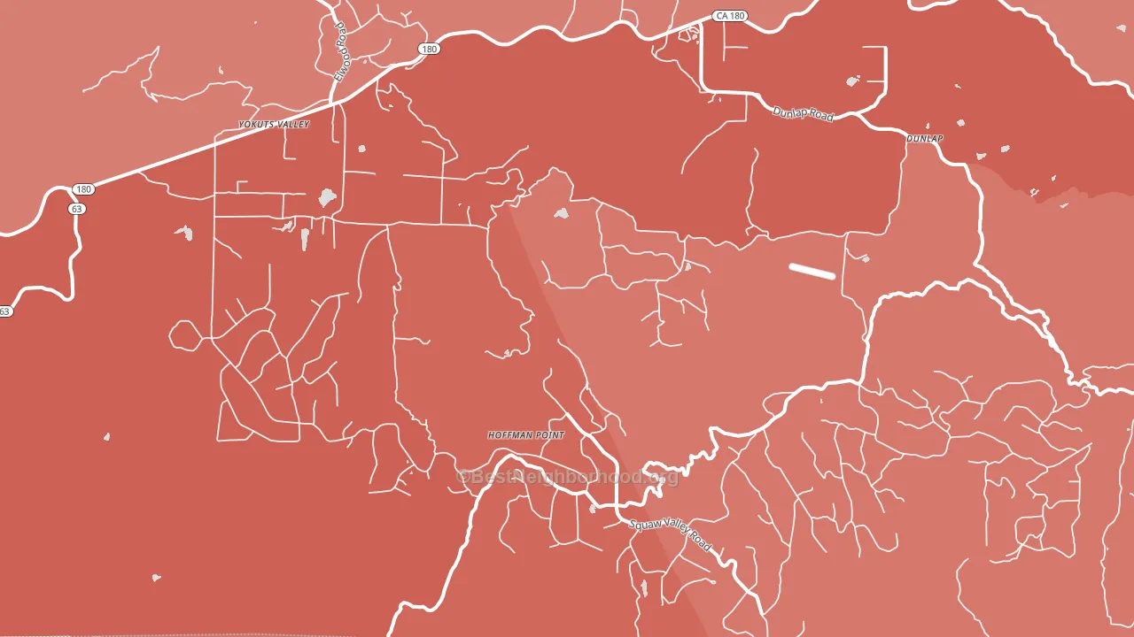 93675, CA block-group political-lean map