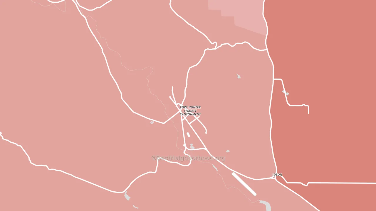 93928, CA block-group political-lean map