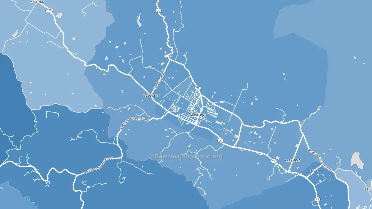 94515, CA block-group political-lean map