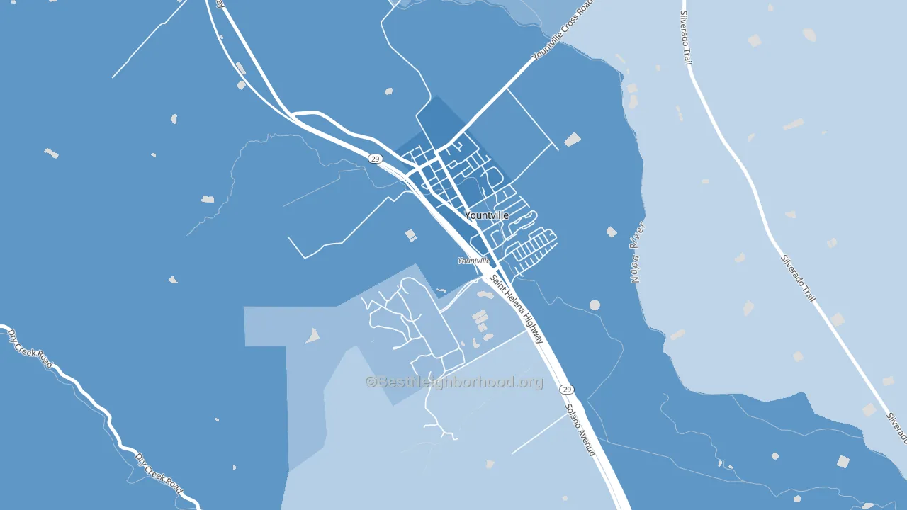 94599, CA block-group political-lean map