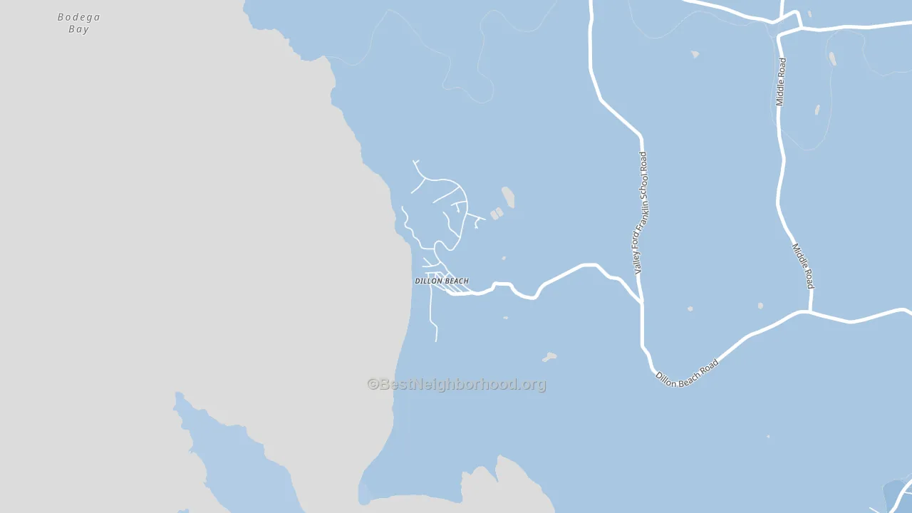 94929, CA block-group political-lean map