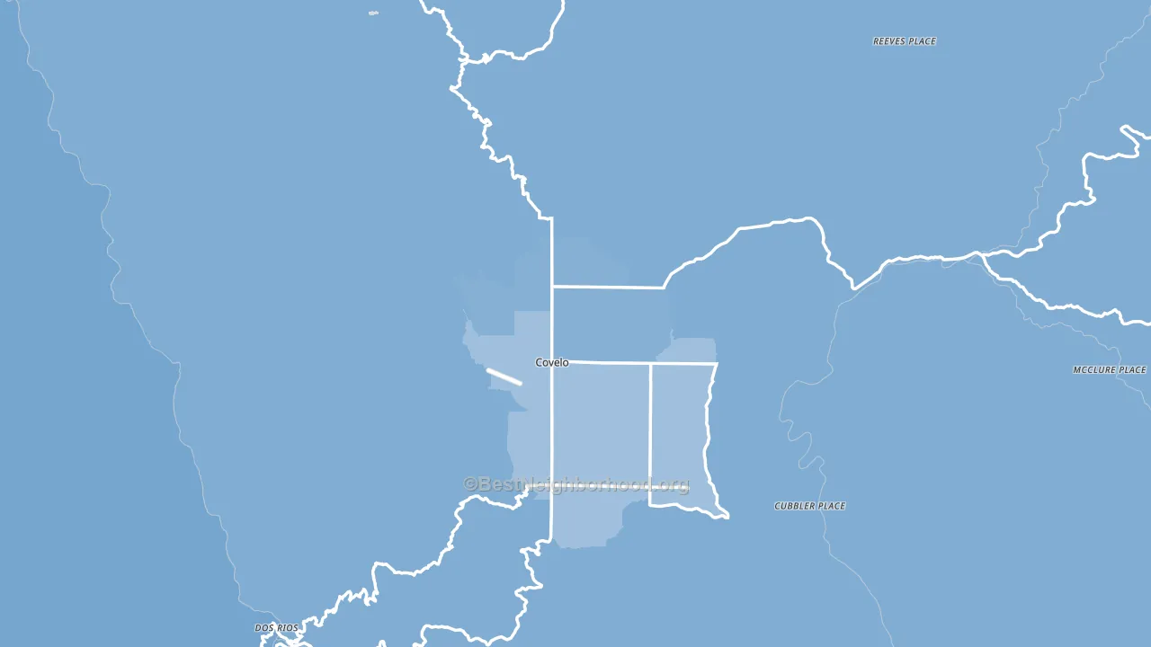 95428, CA block-group political-lean map