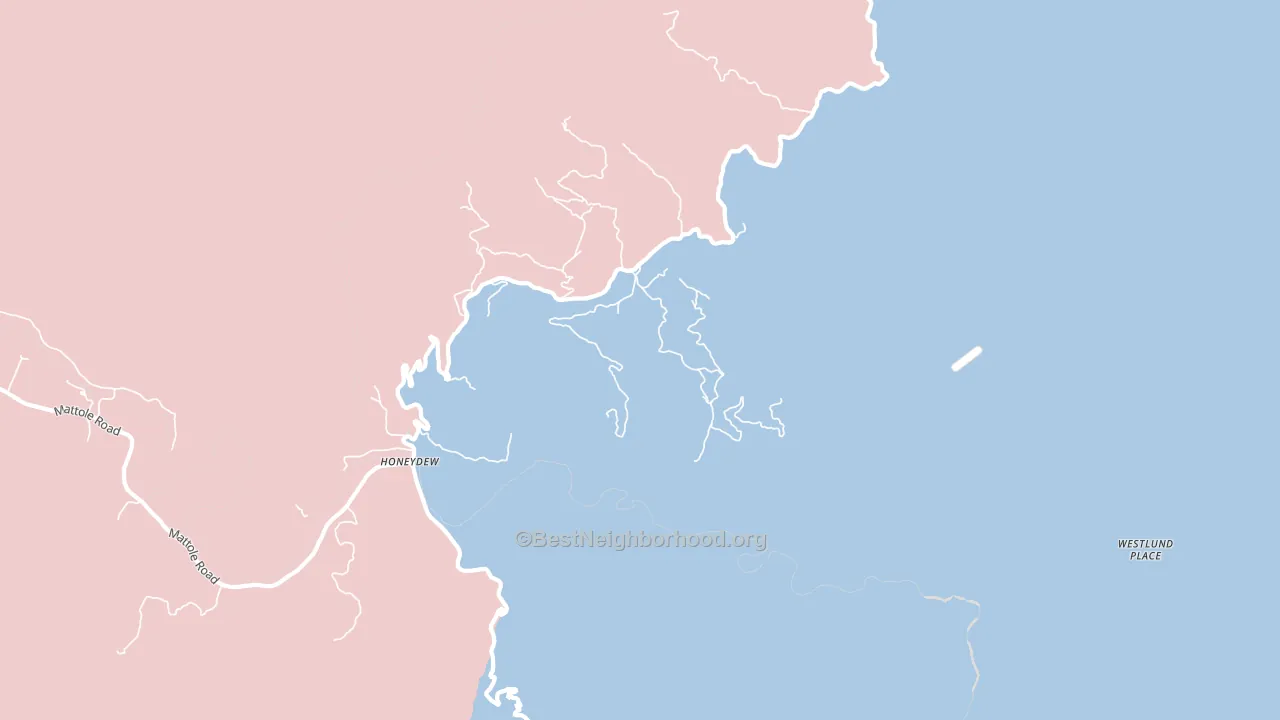 95545, CA block-group political-lean map