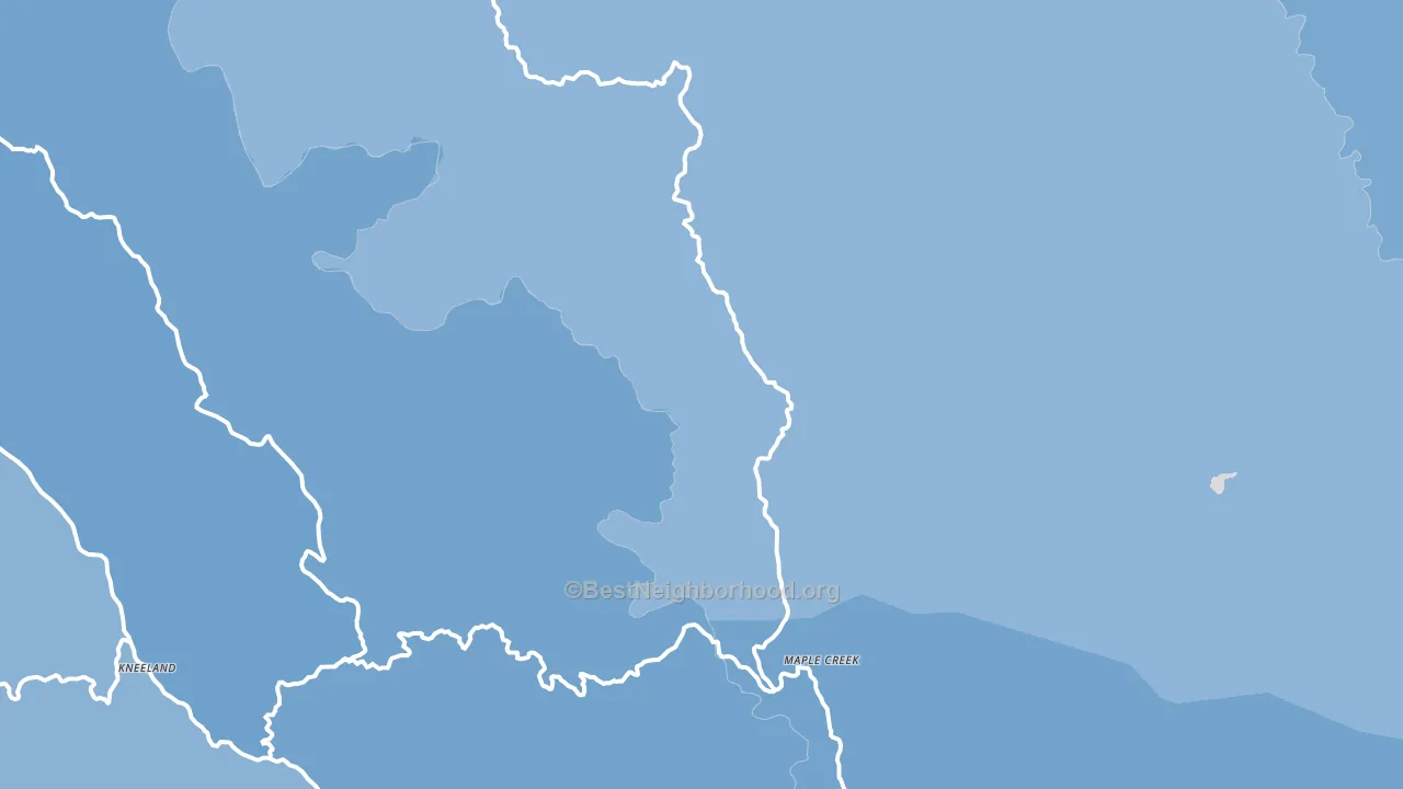 95550, CA block-group political-lean map