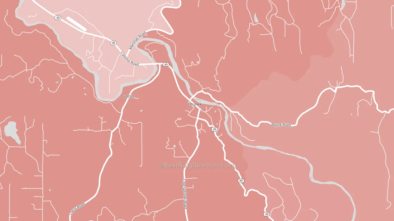 95613, CA block-group political-lean map