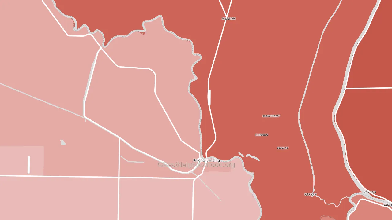 95645, CA block-group political-lean map