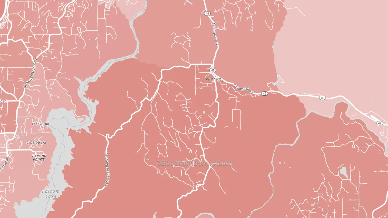 95664, CA block-group political-lean map