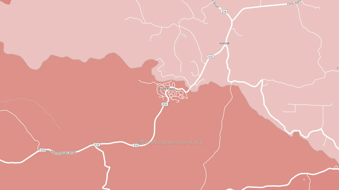 95675, CA block-group political-lean map