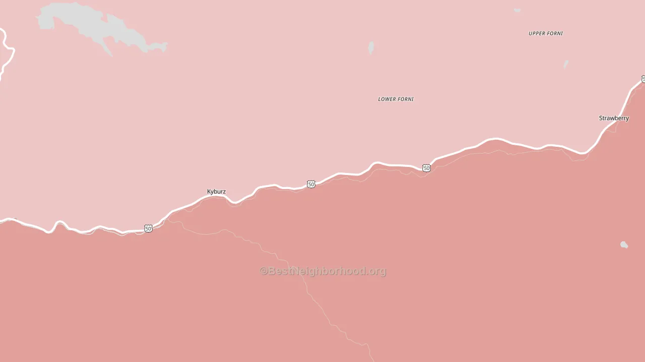 95720, CA block-group political-lean map