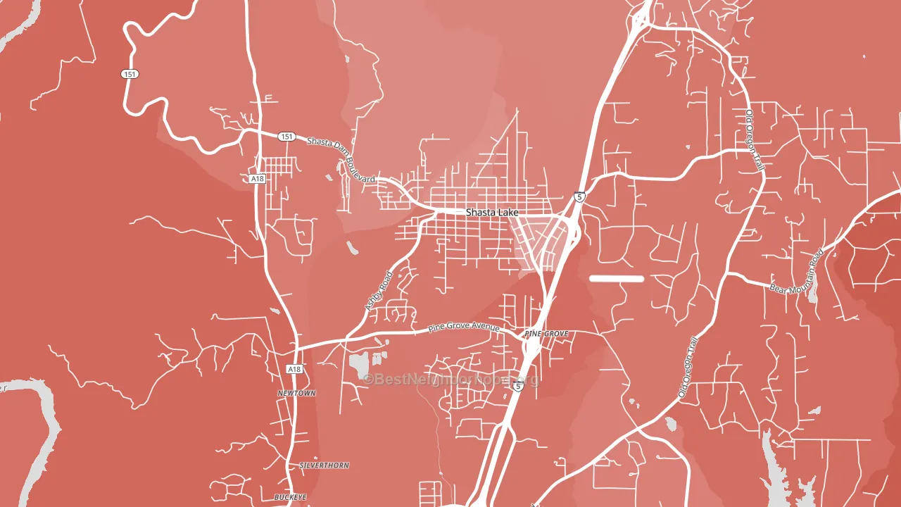 96019, CA block-group political-lean map