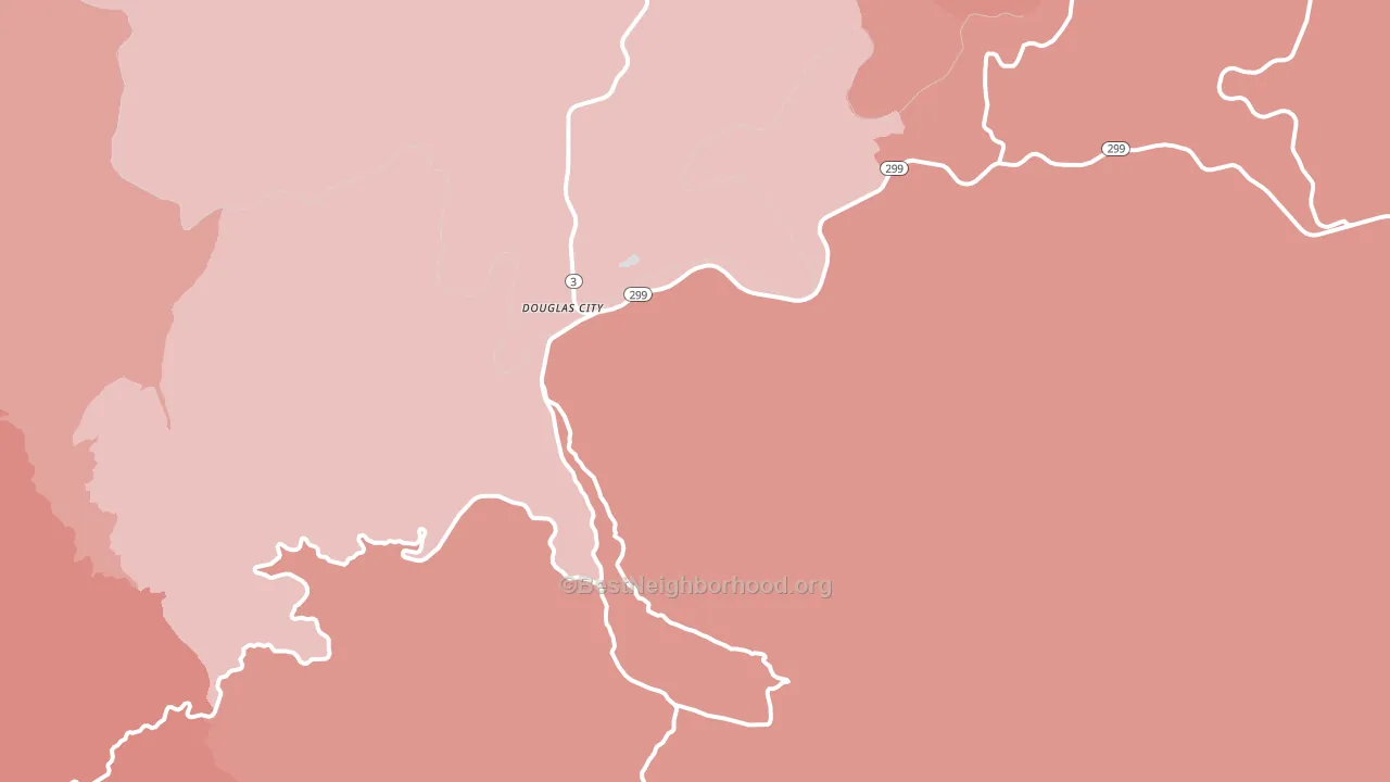 96024, CA block-group political-lean map