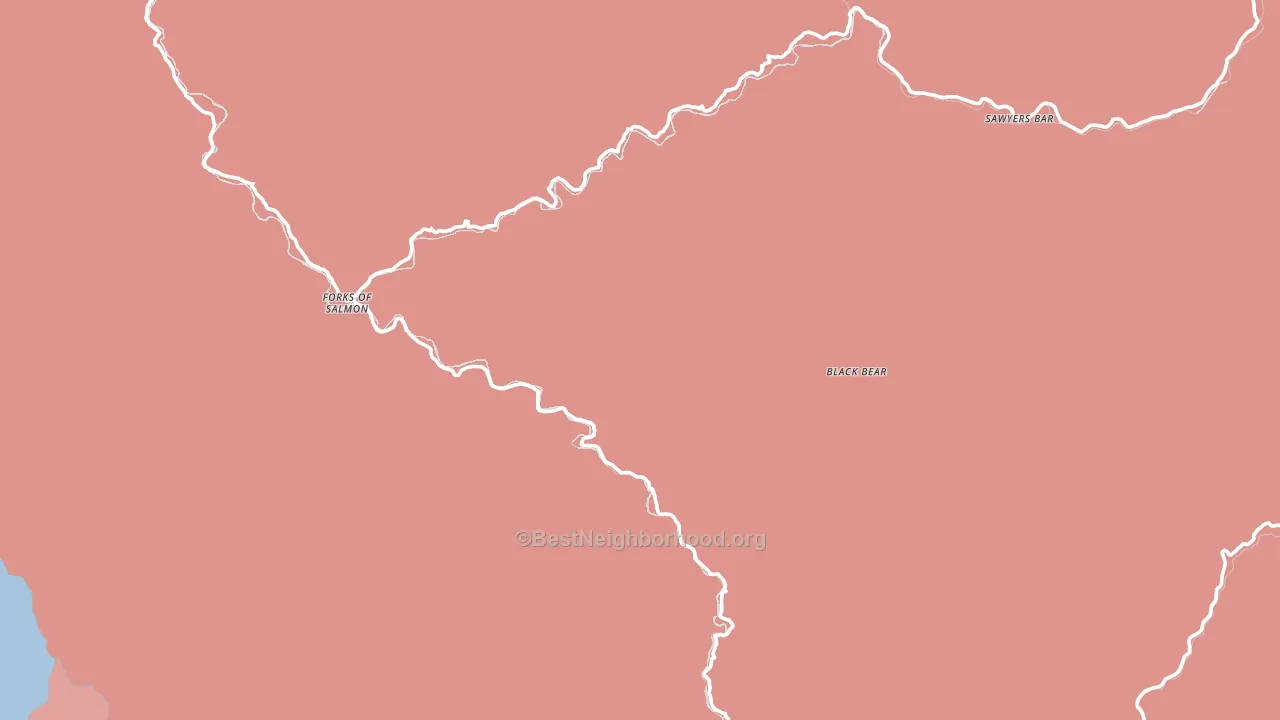 96031, CA block-group political-lean map