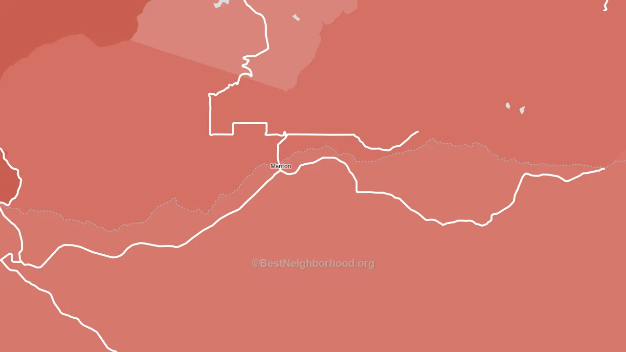 96059, CA block-group political-lean map