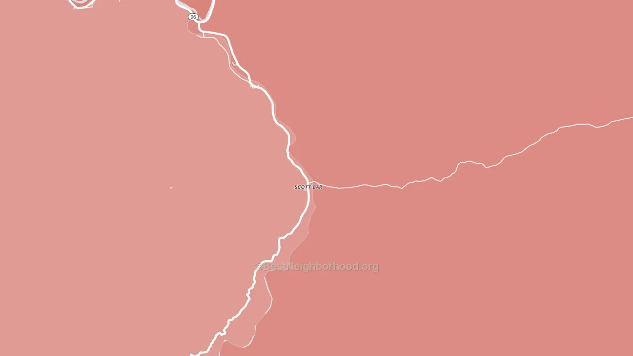 96085, CA block-group political-lean map