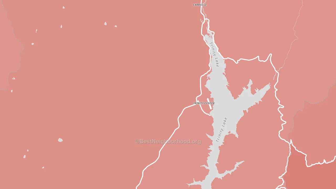96091, CA block-group political-lean map