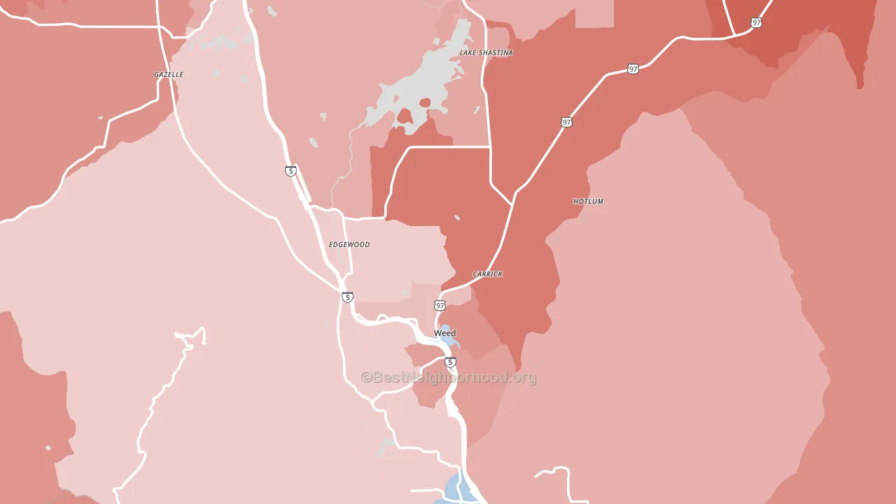 96094, CA block-group political-lean map