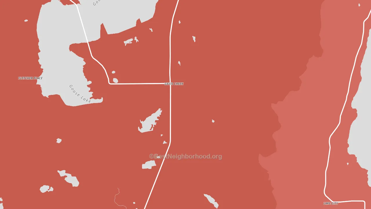 96108, CA block-group political-lean map