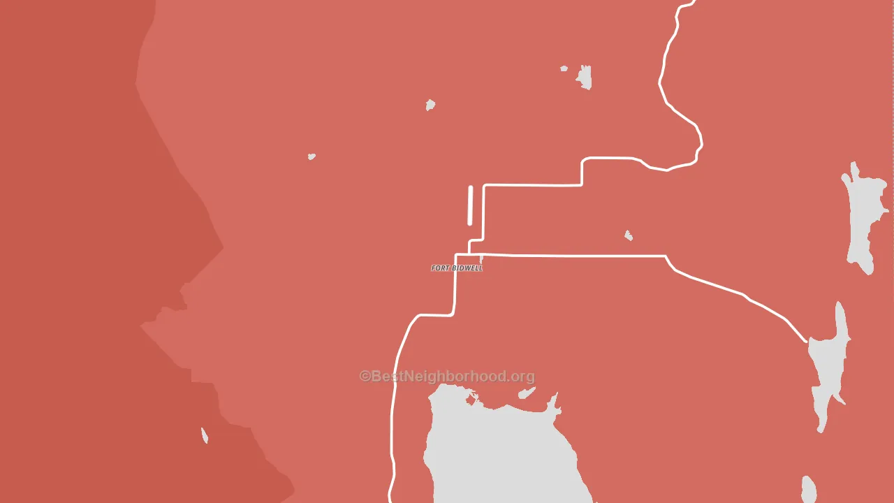 96112, CA block-group political-lean map