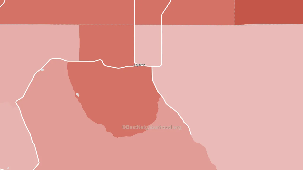 96118, CA block-group political-lean map