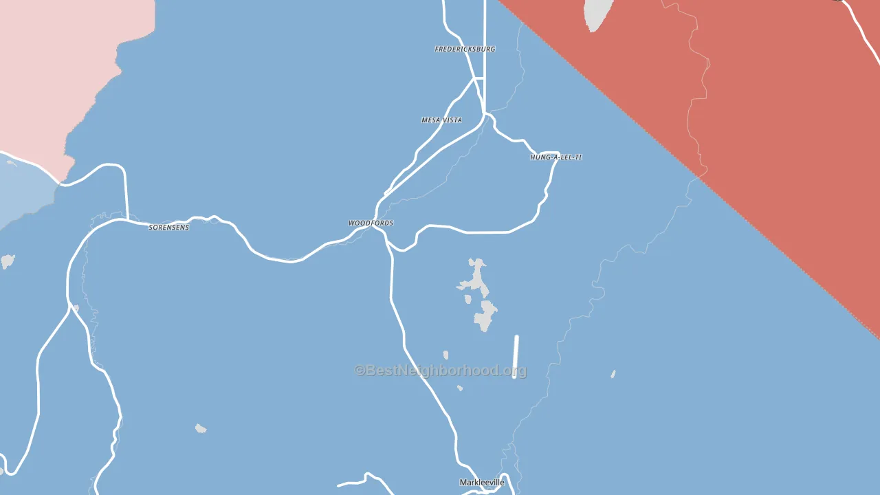 96120, CA block-group political-lean map