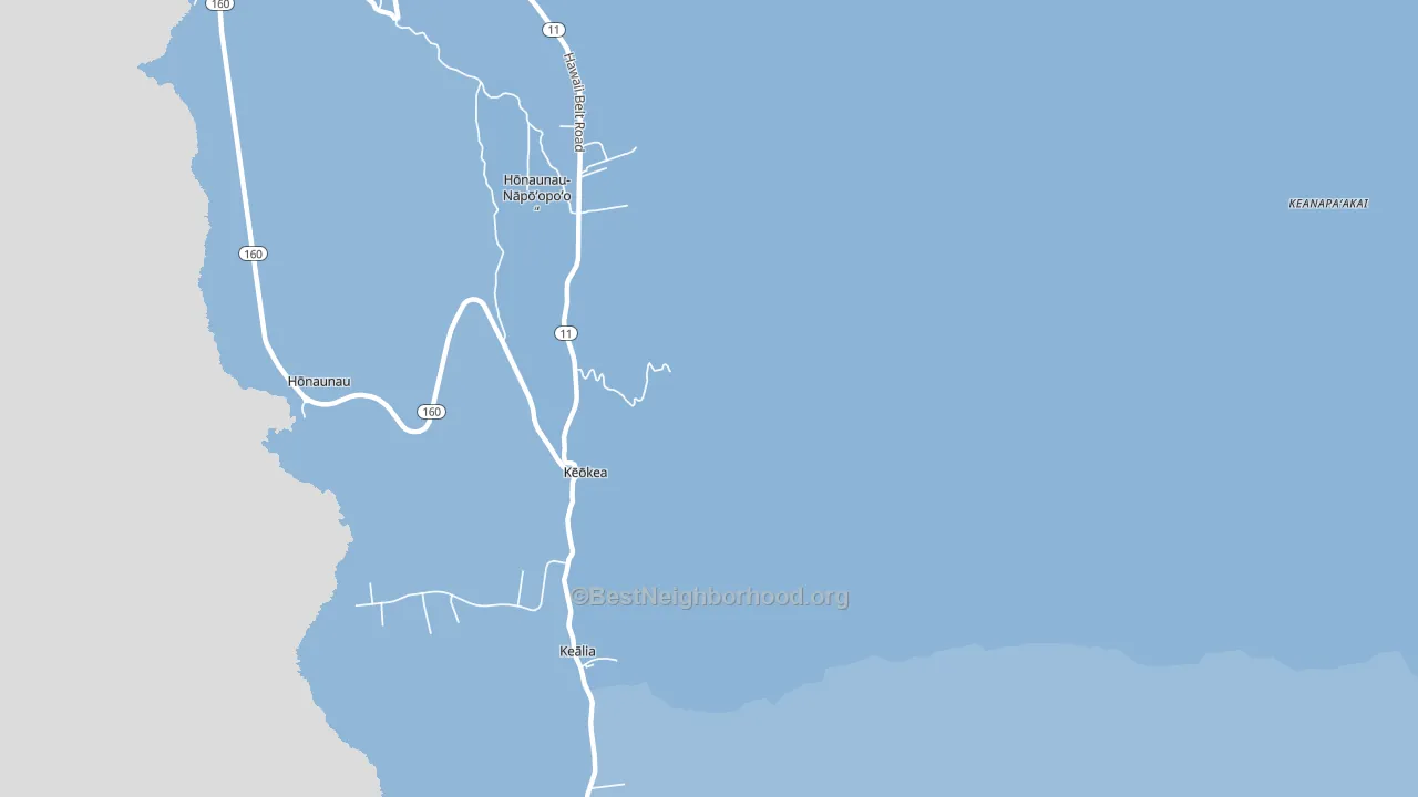 96726, HI block-group political-lean map