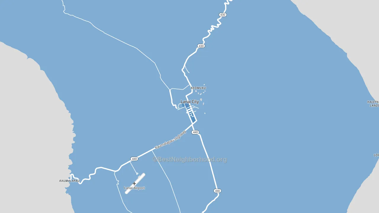 96763, HI block-group political-lean map
