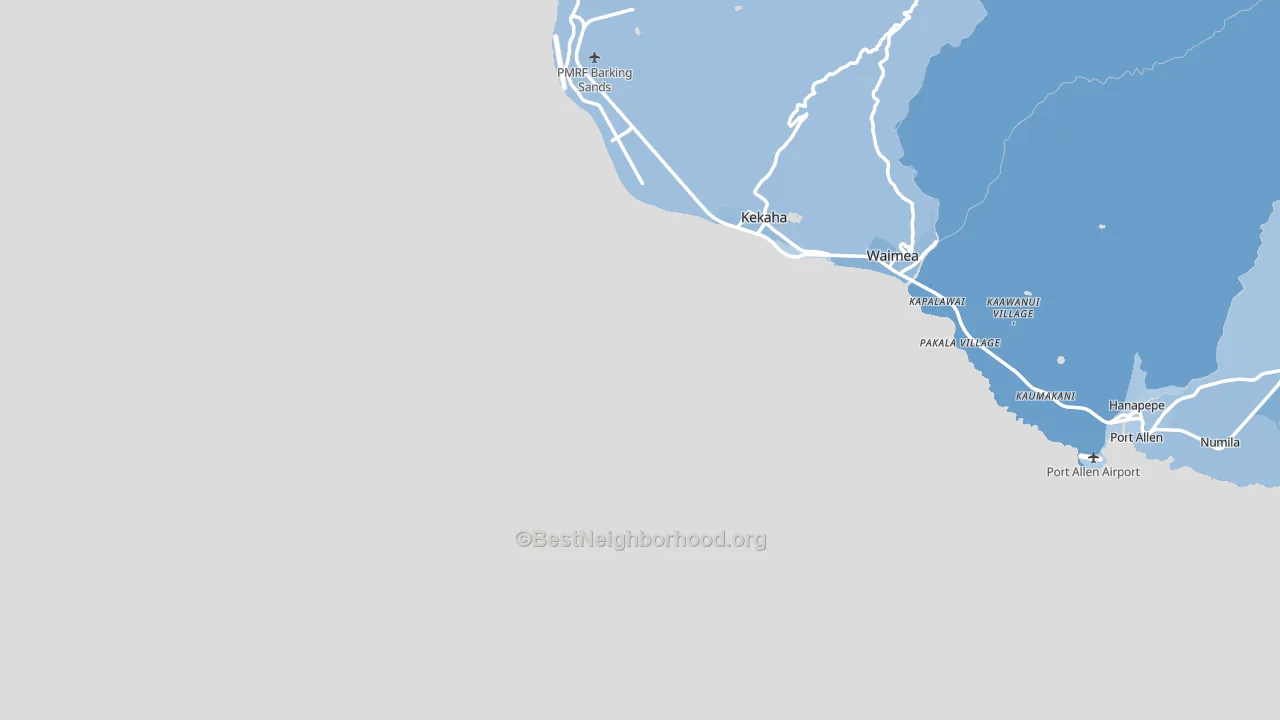 96769, HI block-group political-lean map