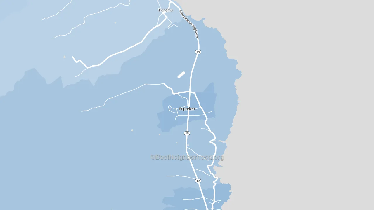 96783, HI block-group political-lean map