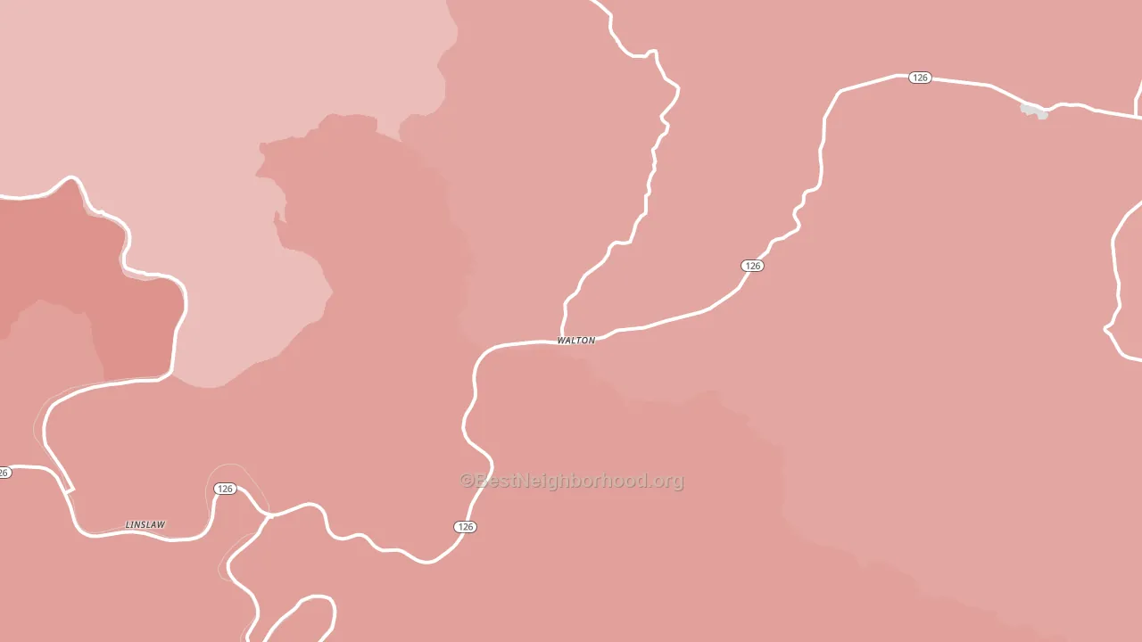 97490, OR block-group political-lean map