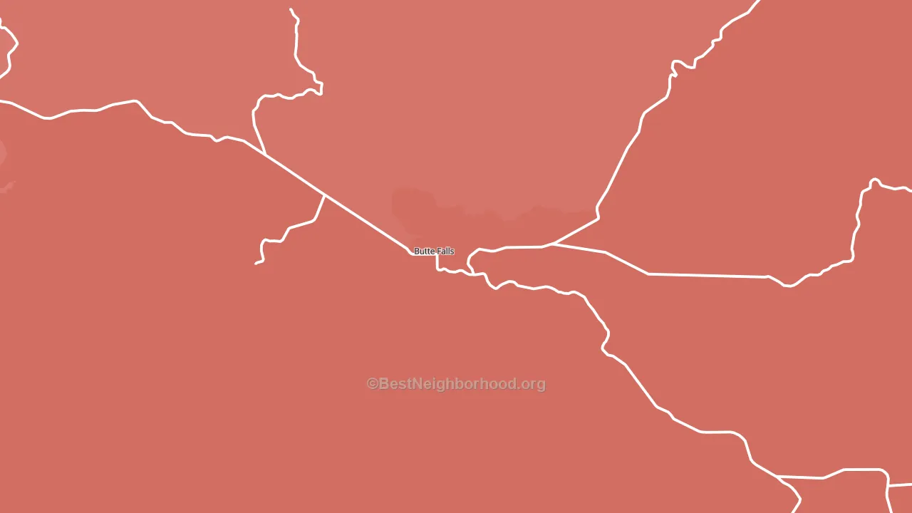 97522, OR block-group political-lean map