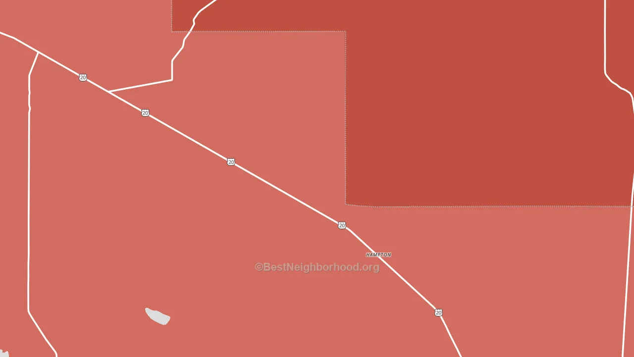 97712, OR block-group political-lean map