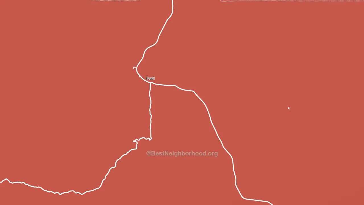 97830, OR block-group political-lean map