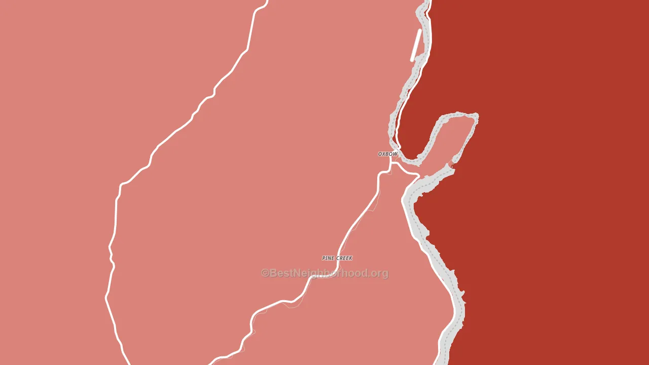 97840, OR block-group political-lean map