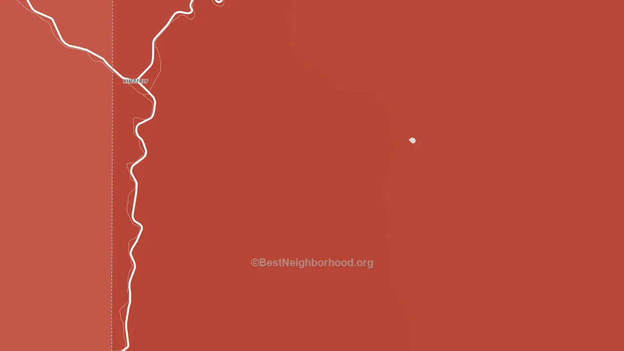97848, OR block-group political-lean map