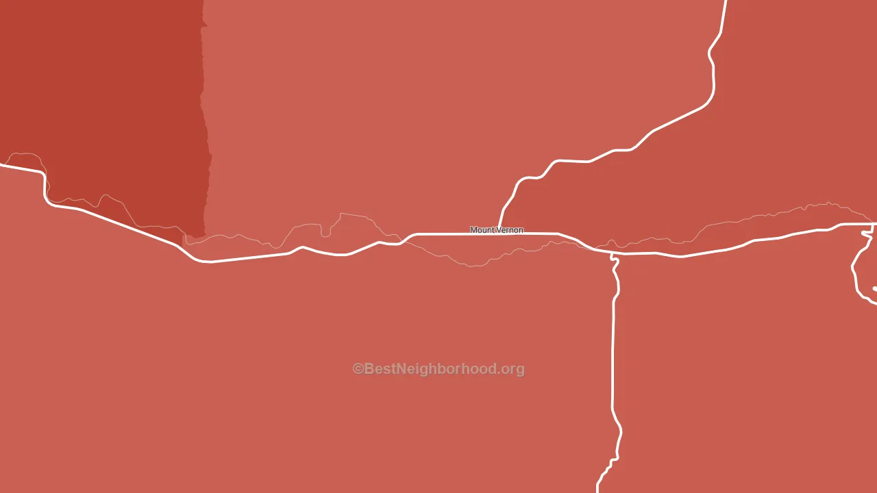 97865, OR block-group political-lean map