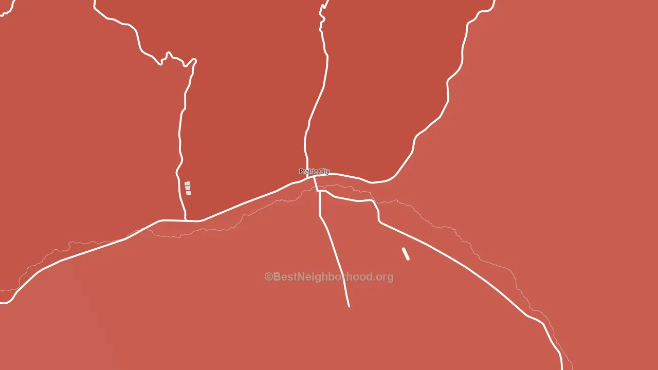 97869, OR block-group political-lean map