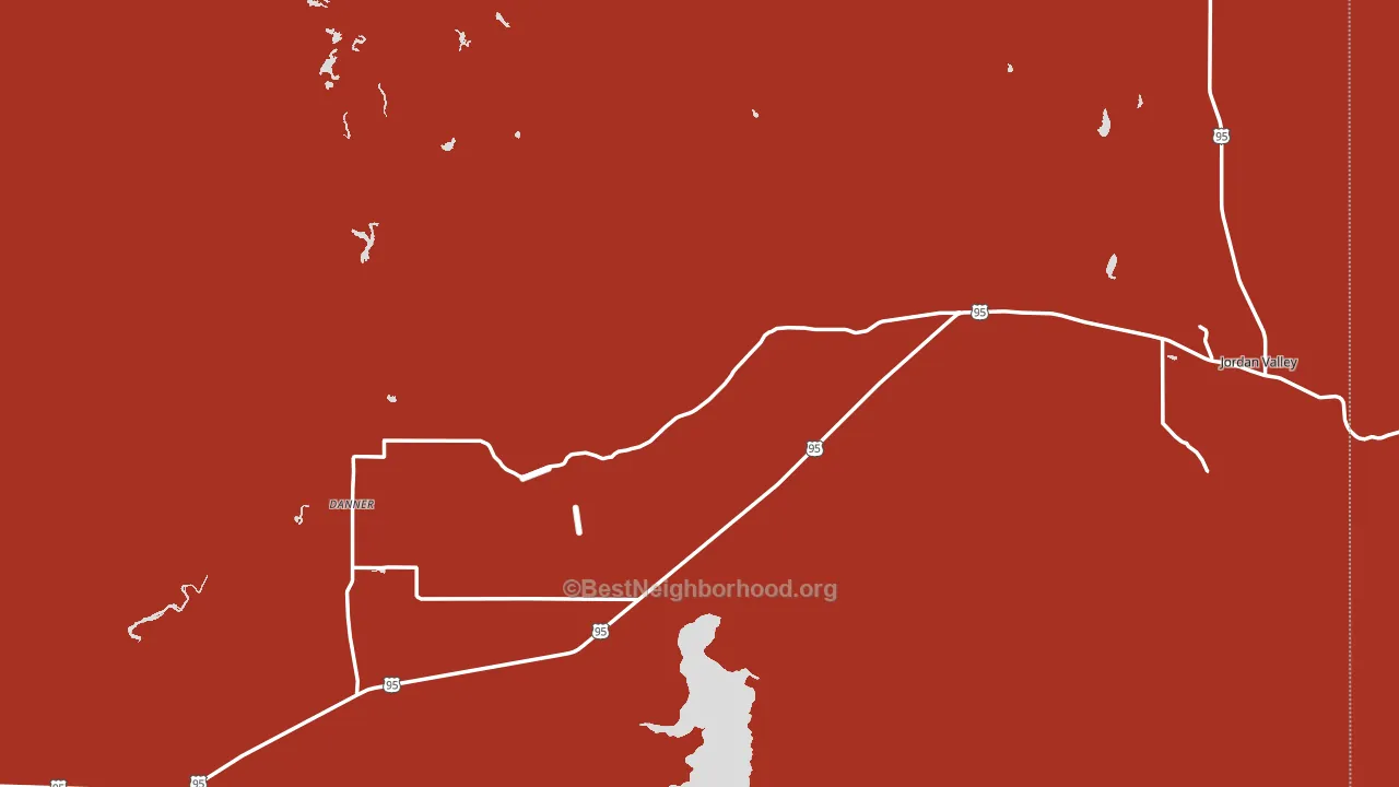 97910, OR block-group political-lean map