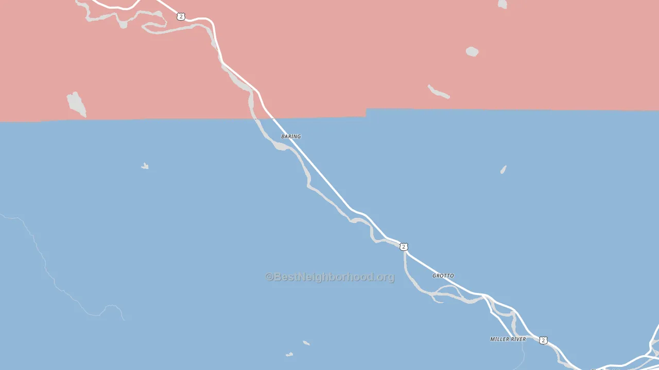 98224, WA block-group political-lean map