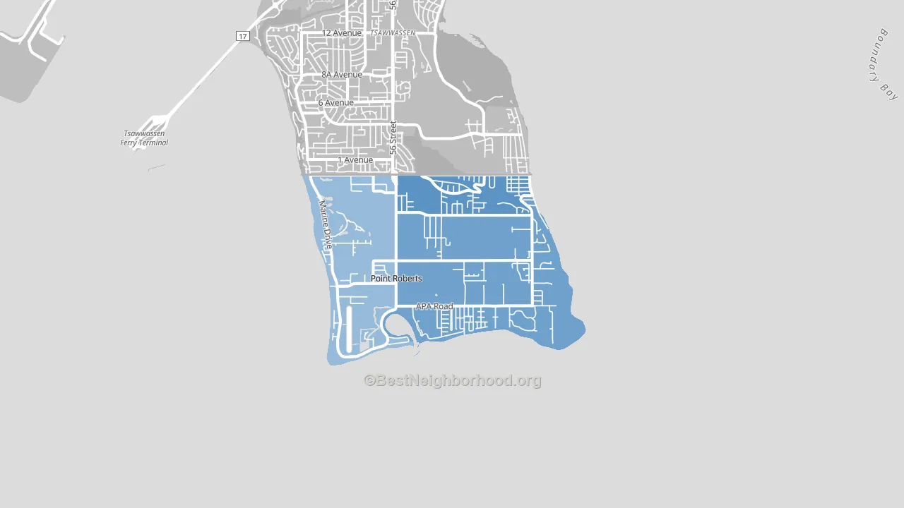 98281, WA block-group political-lean map