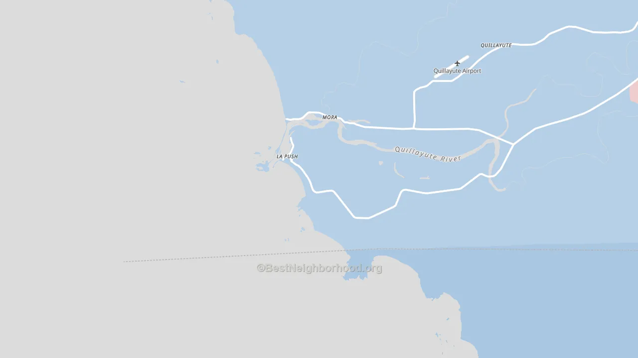 98350, WA block-group political-lean map