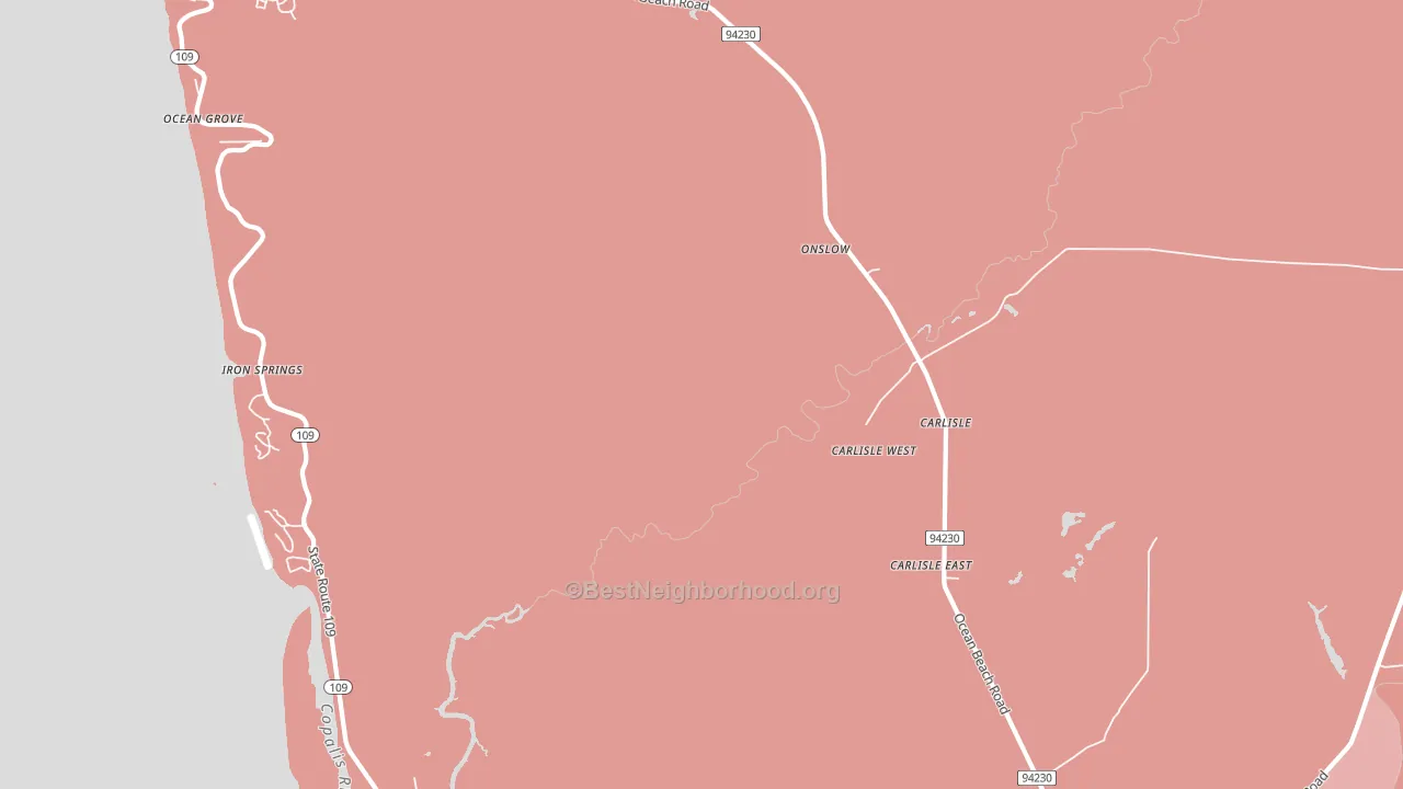 98536, WA block-group political-lean map