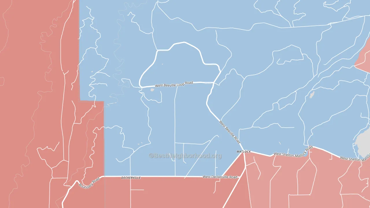 98560, WA block-group political-lean map