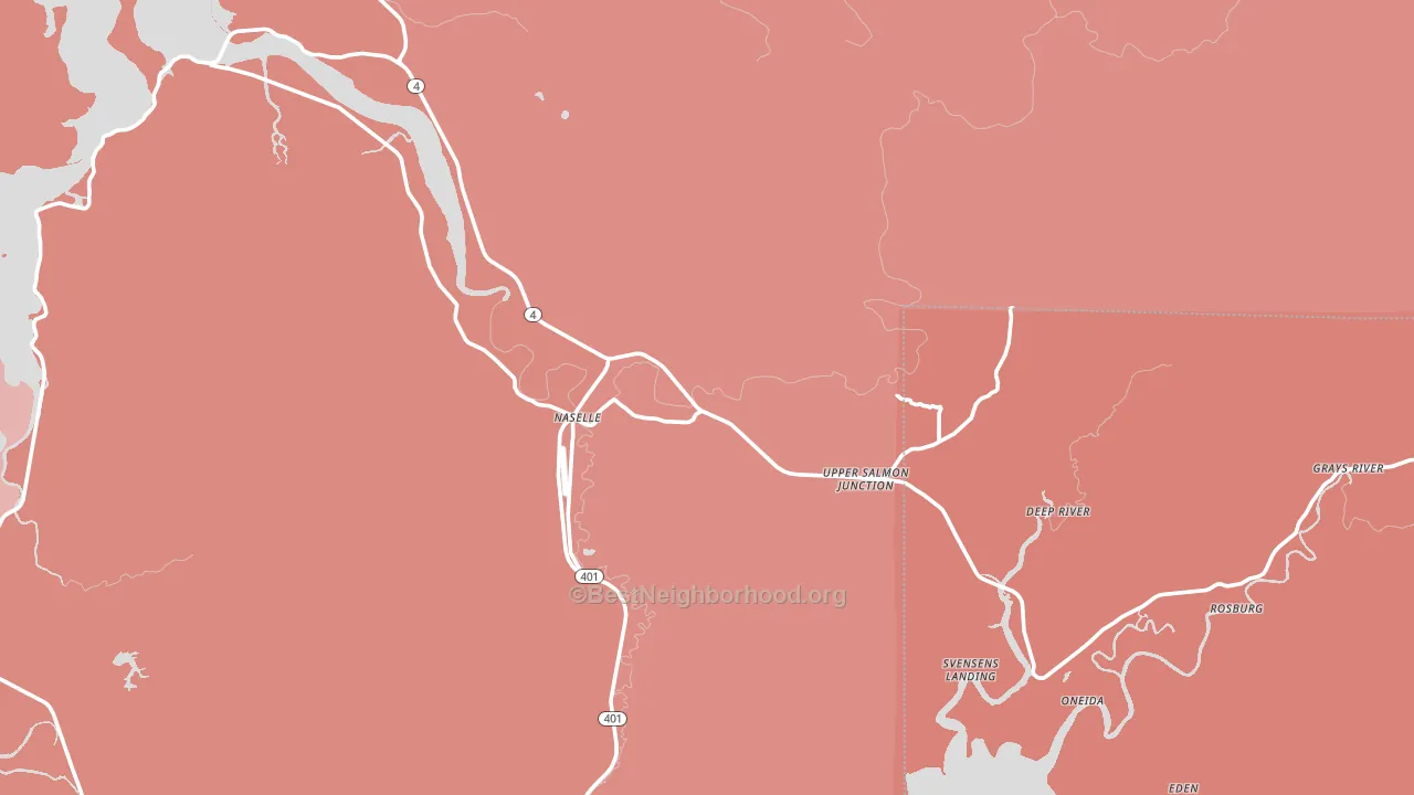 98638, WA block-group political-lean map