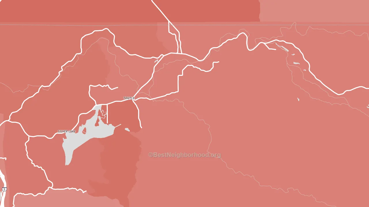 98649, WA block-group political-lean map