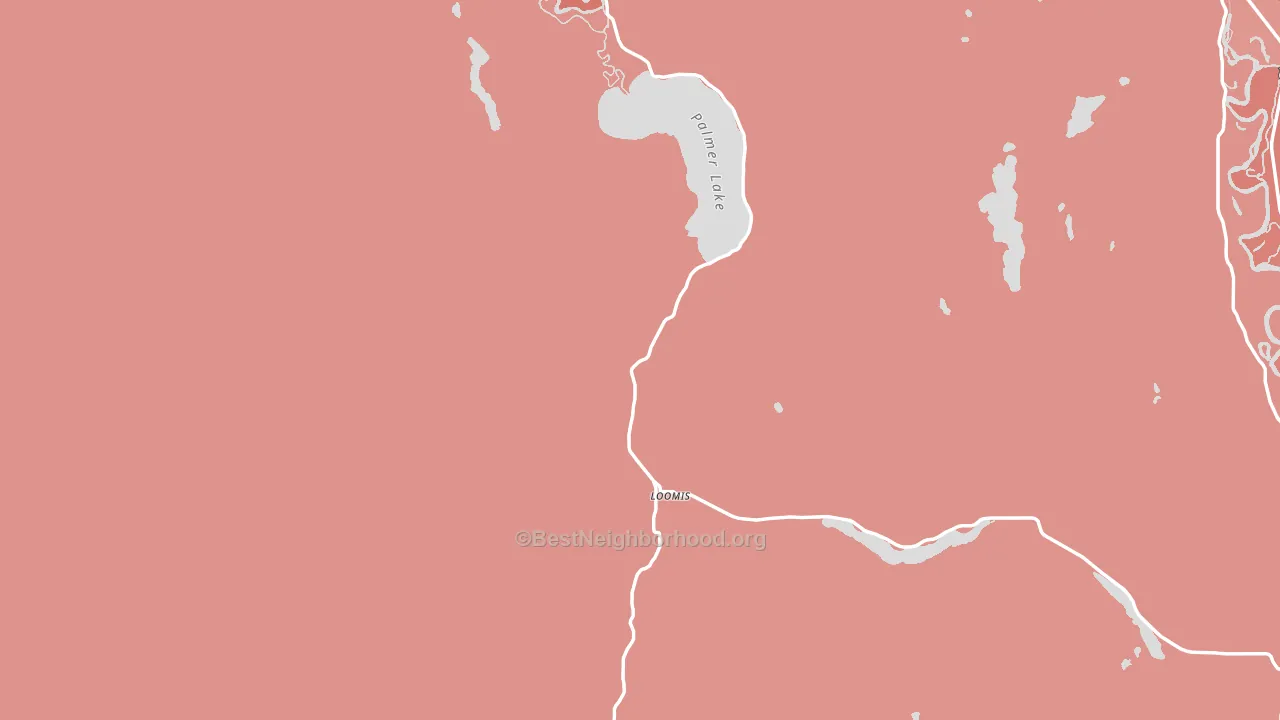 98827, WA block-group political-lean map