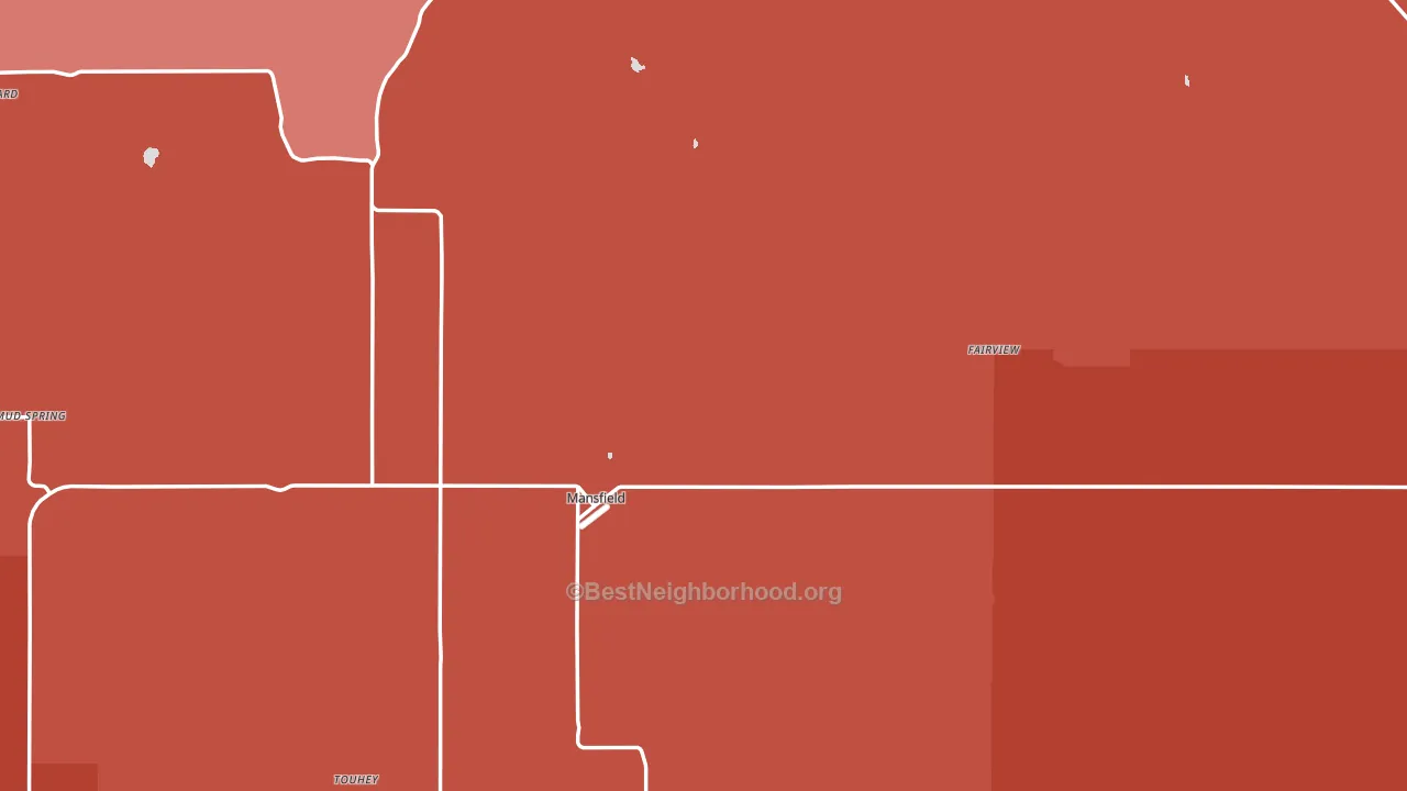 98830, WA block-group political-lean map