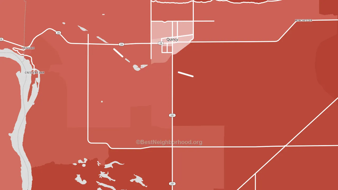 98848, WA block-group political-lean map