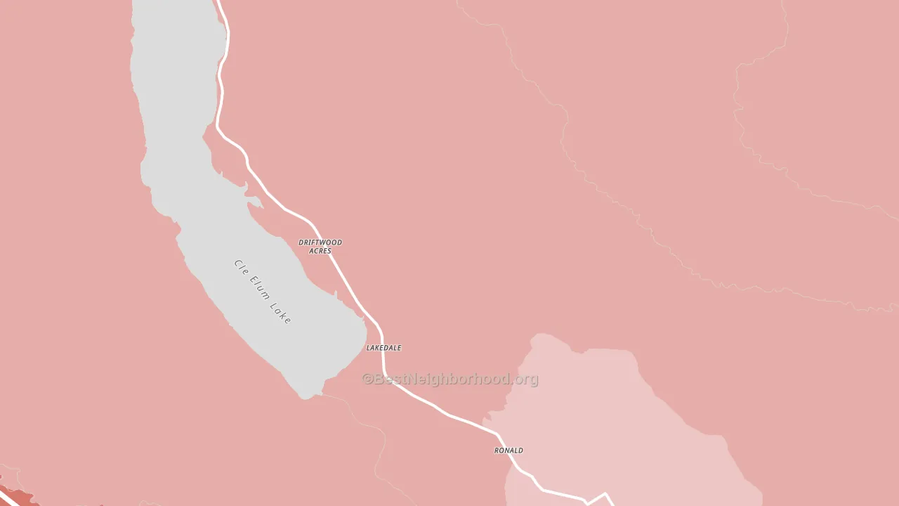 98940, WA block-group political-lean map