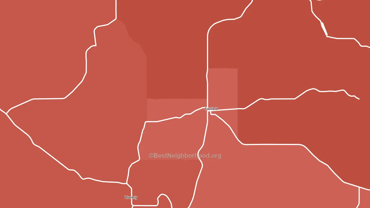 99012, WA block-group political-lean map