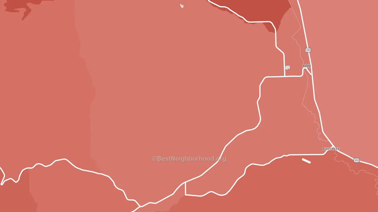 99101, WA block-group political-lean map